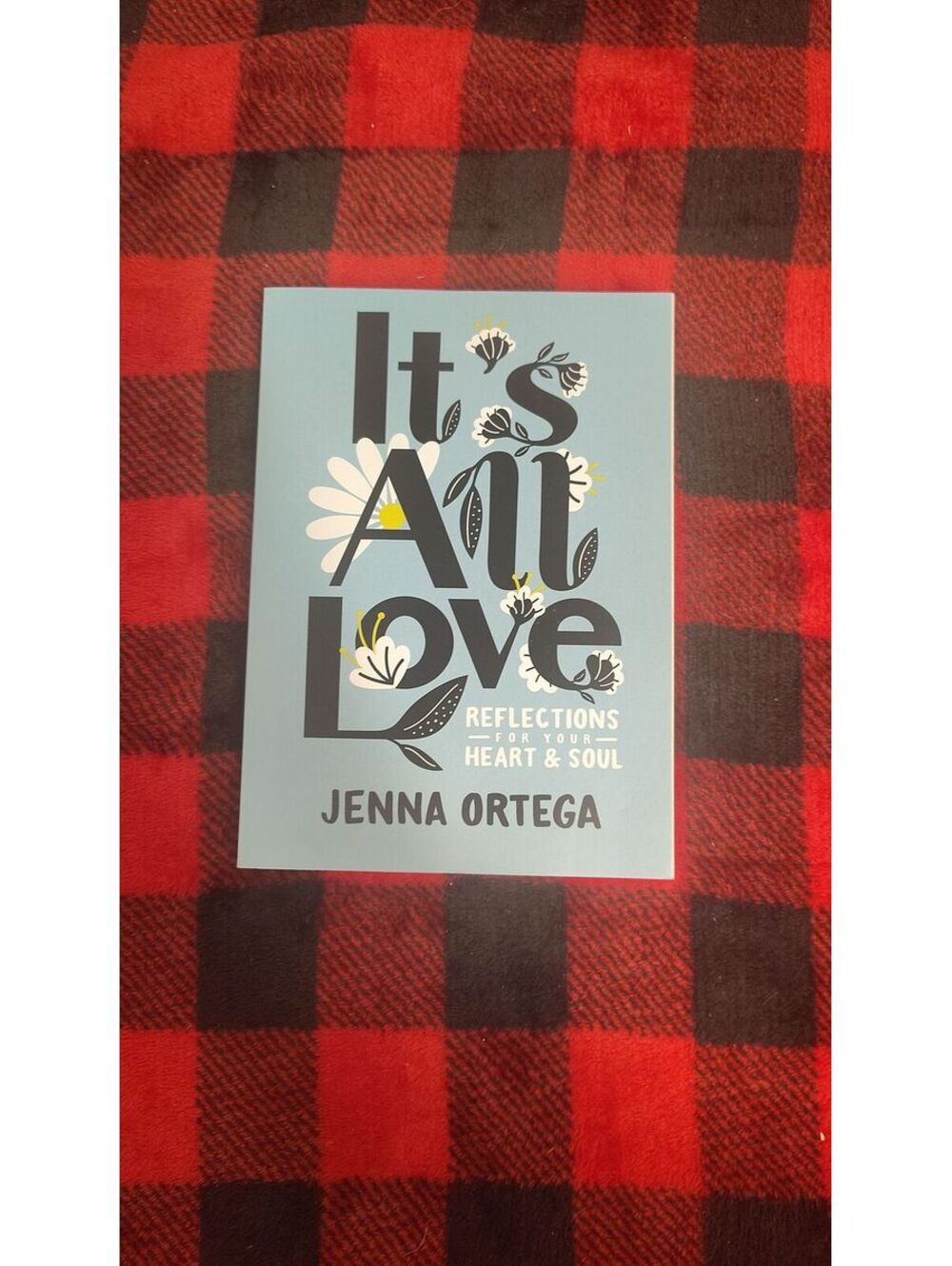 Jenna Ortega It’s All Love Mini Book Reflections for Your Heart & Soul 2024
